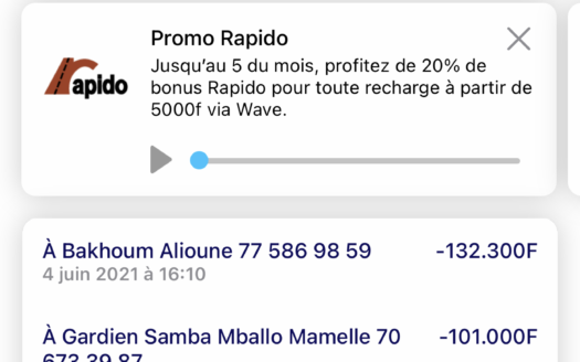 Appartement a louer sur la VDN